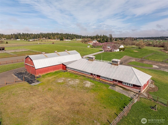 4596 Woodcock Rd, Sequim, WA 98382 - bird's eye view featuring a rural view