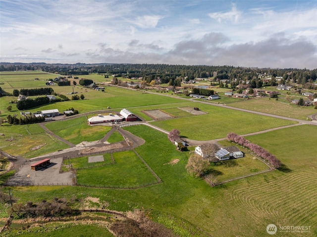 4596 Woodcock Rd, Sequim, WA 98382 - aerial view featuring a rural view