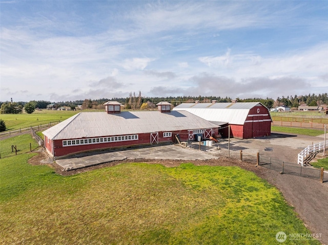 4596 Woodcock Rd, Sequim, WA 98382 - drone / aerial view with a rural view
