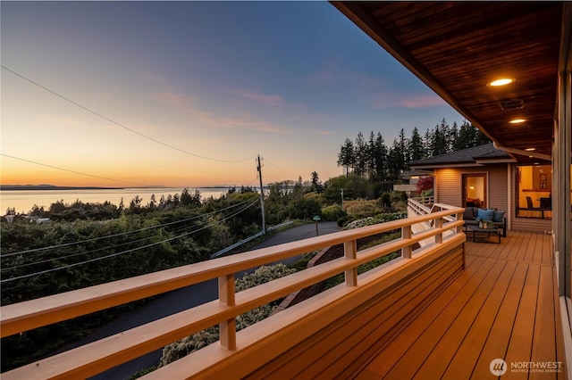 1200 Viewland Way, Edmonds, WA 98020 - view of wooden terrace