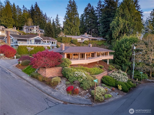 1200 Viewland Way, Edmonds, WA 98020 - view from above of property