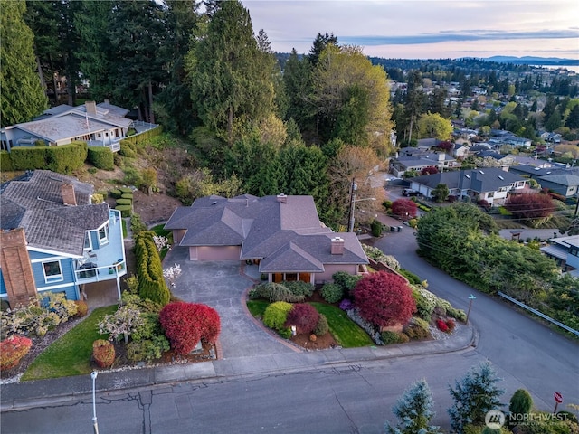 1200 Viewland Way, Edmonds, WA 98020 - aerial perspective of suburban area