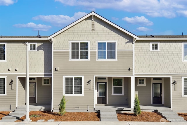 multi unit property featuring covered porch