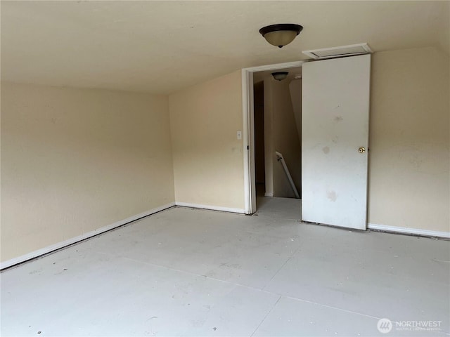view of unfurnished room
