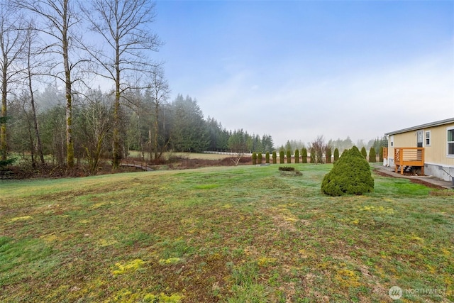 view of yard