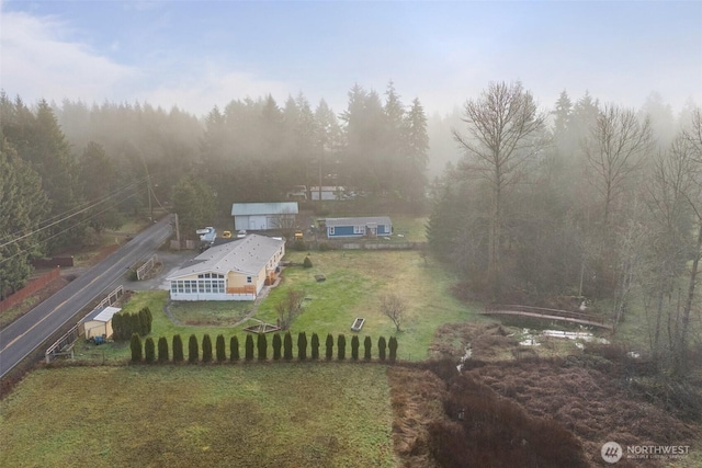 aerial view