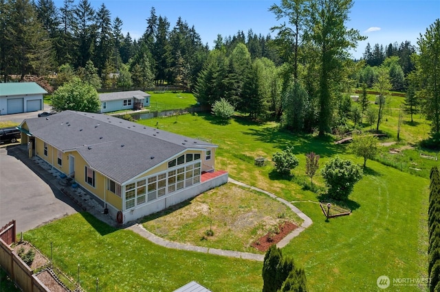 280 Antrim Rd, Winlock, WA 98596 - view from above of property
