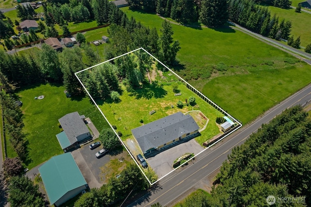 280 Antrim Rd, Winlock, WA 98596 - view of property location featuring property parcel outlined
