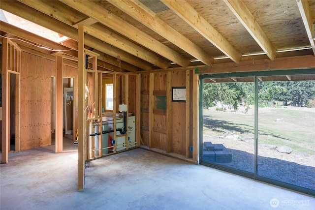 631 Cousins Rd, Lopez Island, WA 98261 - miscellaneous room featuring concrete floors
