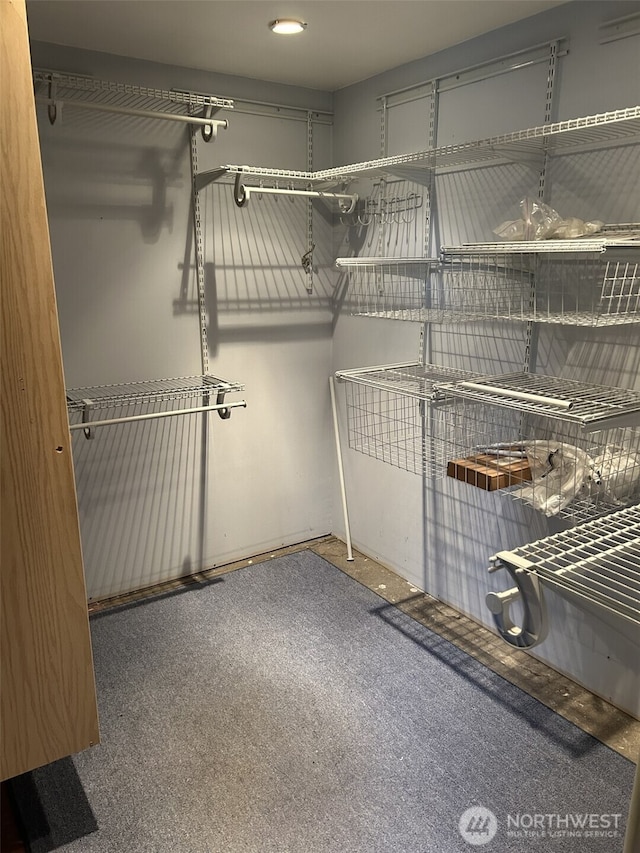 view of storage