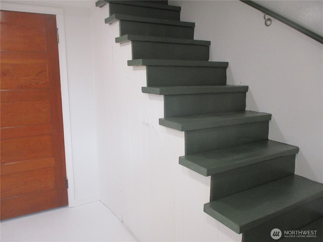 view of stairs