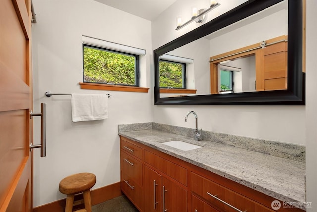 11012 Skinner Rd NE, Bainbridge Island, WA 98110 - bathroom with vanity