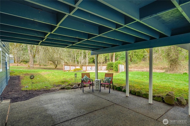 view of patio