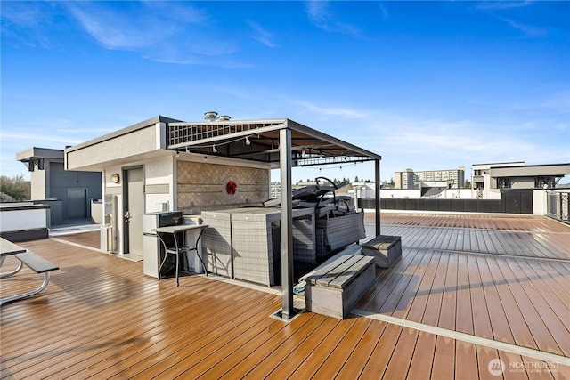 view of deck