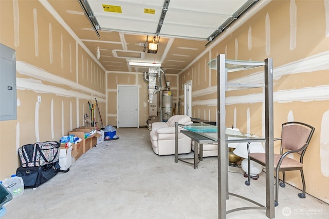 6719 Prairie Ridge Dr NE, Olympia, WA 98516 - garage with water heater and a garage door opener