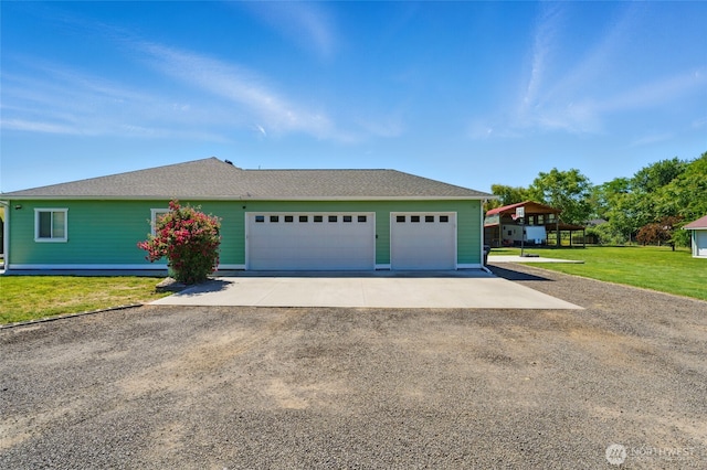502 County Road 448, Walla Walla, WA 99362 - single story home featuring driveway, a front lawn, and an attached garage