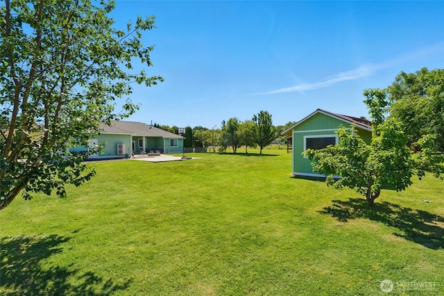 502 County Road 448, Walla Walla, WA 99362 - view of green lawn featuring a patio