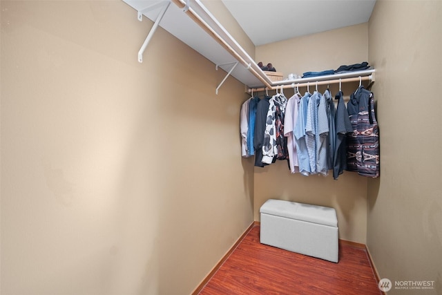 6473 Trigg Woods Ln, Ferndale, WA 98248 - walk in closet with wood finished floors