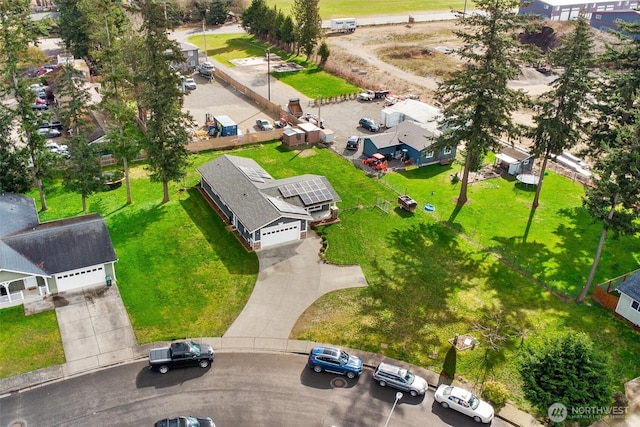 6473 Trigg Woods Ln, Ferndale, WA 98248 - bird's eye view featuring a residential view