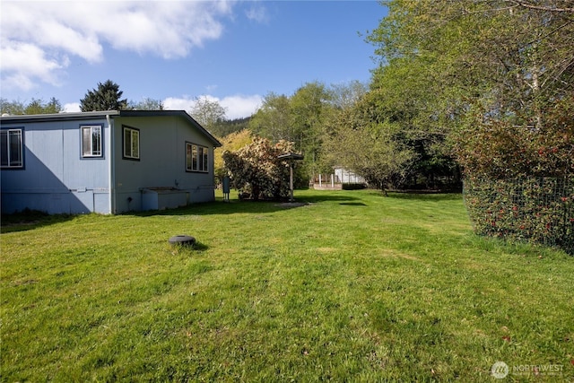 view of yard