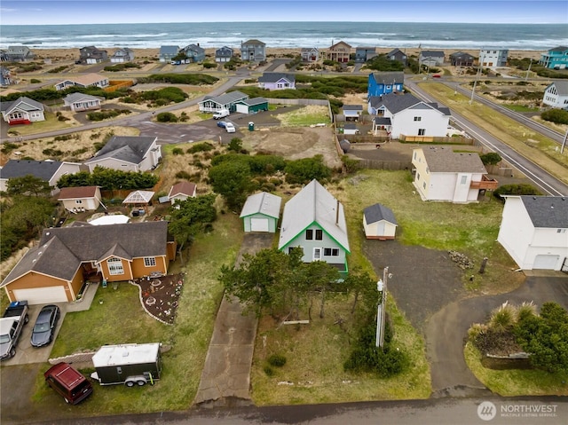 1205 Fairwood Dr SW, Ocean Shores, WA 98569 - drone / aerial view featuring a residential view and a water view