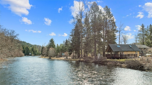 1081 Wapiti Dr, Cle Elum, WA 98922 - water view featuring a heavily wooded area