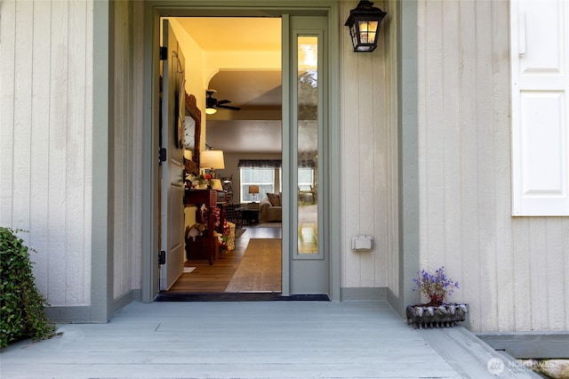 view of entrance to property