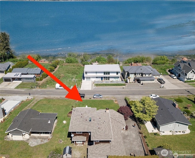 6926 Holeman Ave, Blaine, WA 98230 - birds eye view of property featuring a residential view