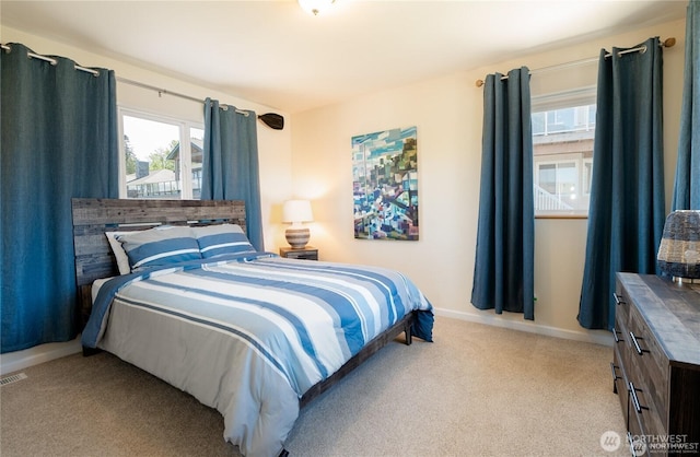 6926 Holeman Ave, Blaine, WA 98230 - carpeted bedroom featuring visible vents and baseboards