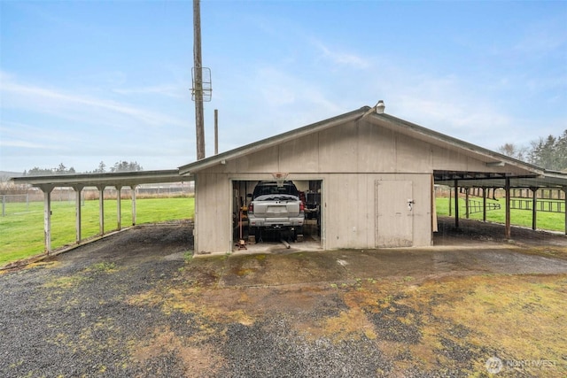 139 N Star Dr, Chehalis, WA 98532 - view of outdoor structure with an outbuilding