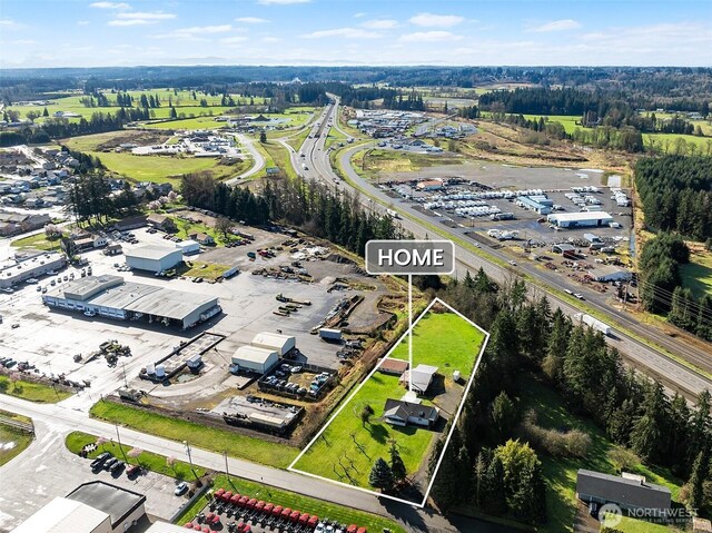 139 N Star Dr, Chehalis, WA 98532 - birds eye view of property
