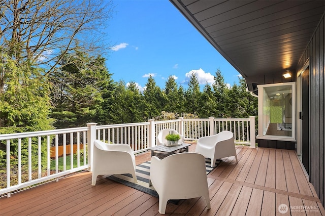 view of deck
