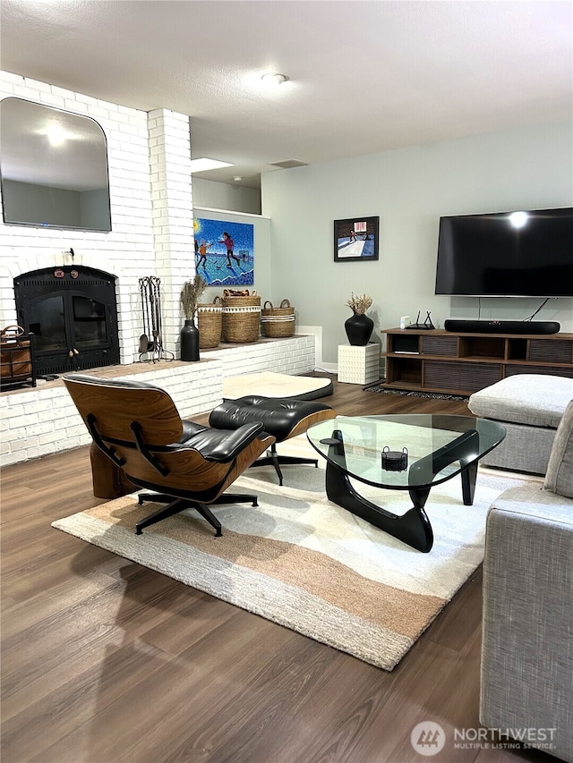 24100 NE 27th Pl, Sammamish, WA 98074 - living room featuring wood finished floors