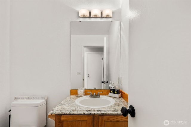 21813 43rd Avenue Ct E, Spanaway, WA 98387 - half bath featuring toilet and vanity