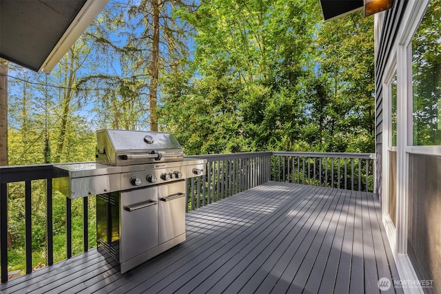 11925 Manzanita Ln NE, Bainbridge Island, WA 98110 - view of wooden deck