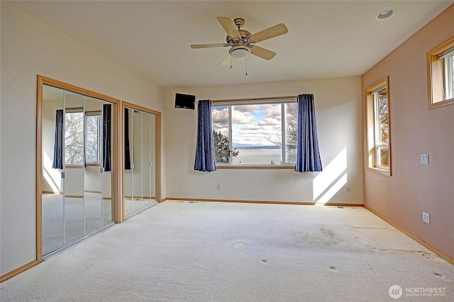 1433 Crestview Dr, Camano Island, WA 98282 - empty room with carpet floors, ceiling fan, and baseboards