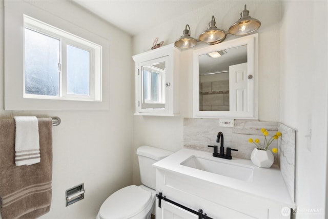 817 SW 158th St, Burien, WA 98166 - bathroom with vanity and decorative backsplash