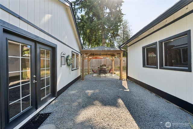 817 SW 158th St, Burien, WA 98166 - view of yard with a gazebo, a patio area, outdoor dining space, and a carport