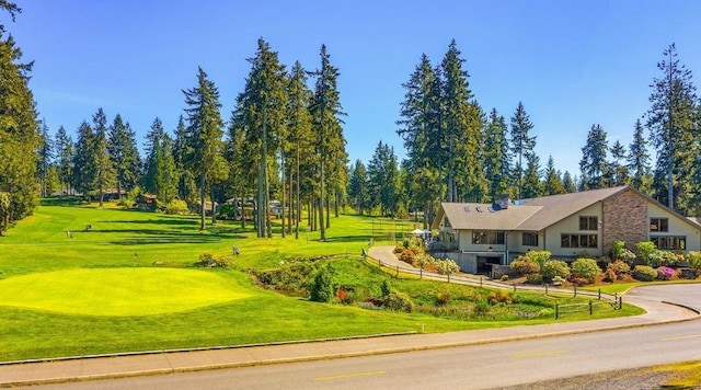 701 E Vine Maple Ln, Union, WA 98592 - view of home's community with a lawn and fence