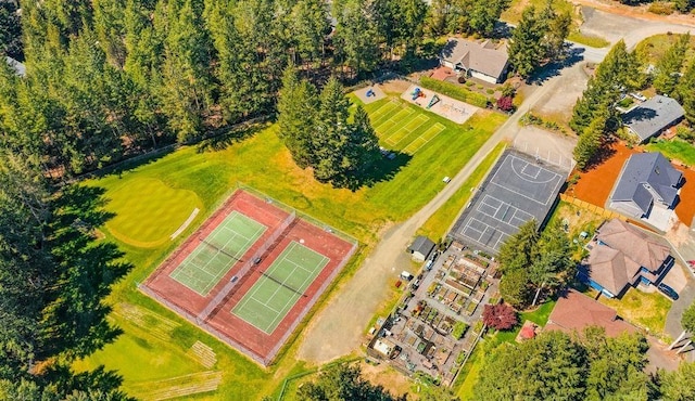 701 E Vine Maple Ln, Union, WA 98592 - bird's eye view