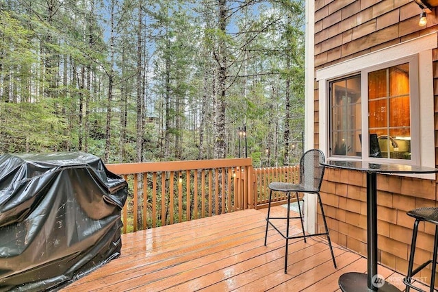 701 E Vine Maple Ln, Union, WA 98592 - view of wooden deck