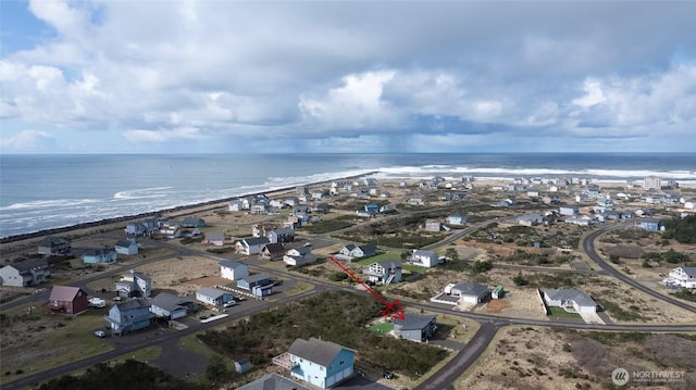 1436 Sand Pebble Ave SW, Ocean Shores, WA 98569 - birds eye view of property featuring a water view