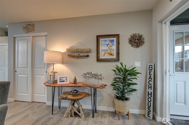 1436 Sand Pebble Ave SW, Ocean Shores, WA 98569 - interior space featuring baseboards and light wood-type flooring