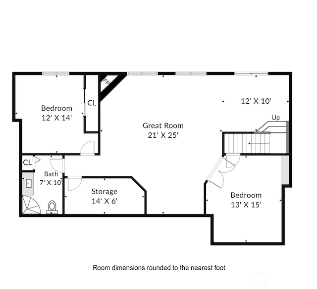 17406 Redhawk Dr, Arlington, WA 98223 - property floor plan