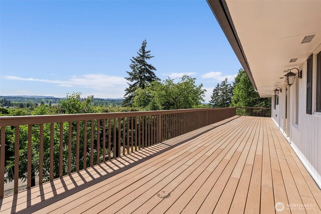 1918 SE Maple Dr, Chehalis, WA 98532 - view of deck