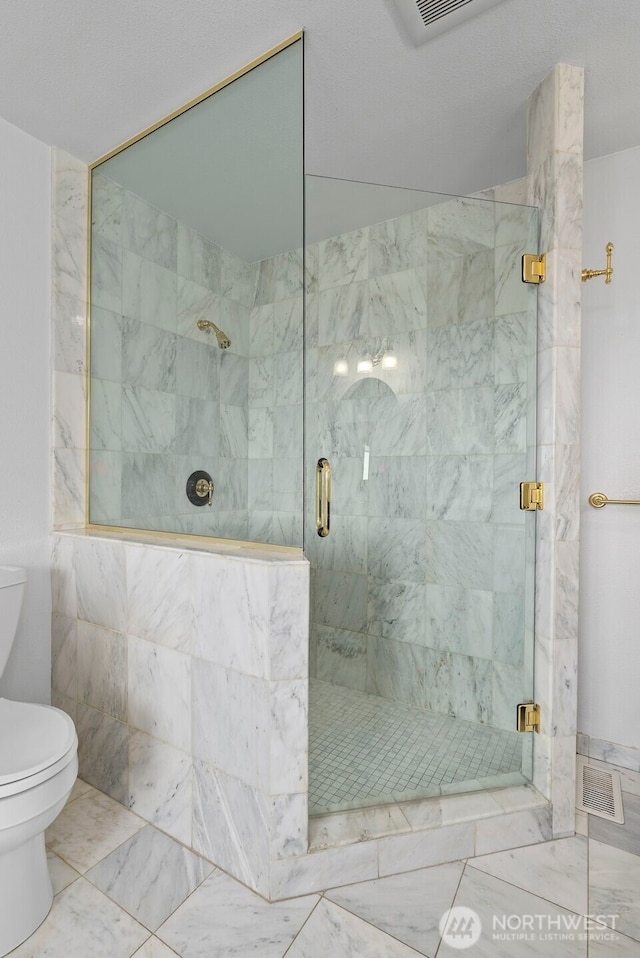 1918 SE Maple Dr, Chehalis, WA 98532 - bathroom with toilet and a shower stall