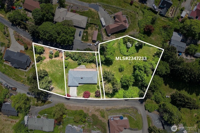 1918 SE Maple Dr, Chehalis, WA 98532 - aerial view of residential area