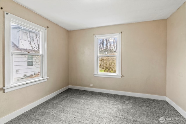 160 Maple St, Cathlamet, WA 98612 - empty room featuring carpet and baseboards