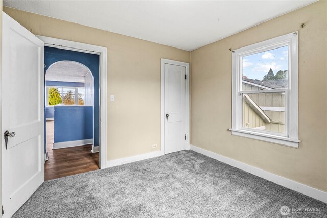 160 Maple St, Cathlamet, WA 98612 - unfurnished bedroom featuring carpet flooring and baseboards