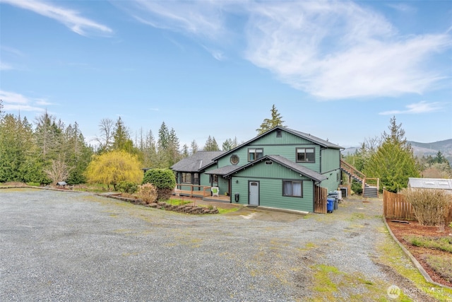 21401 161st Ave E, Graham, WA 98338 - view of front of home featuring gravel driveway